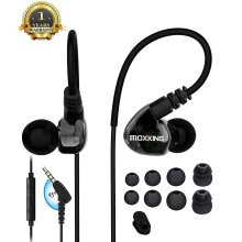 Running Sports Earbud Headphones Wired Over Ear In Ear Headsets Noise Isolation waterproof Earbuds Enhanced Bass Stereo Earphones with Microphone...