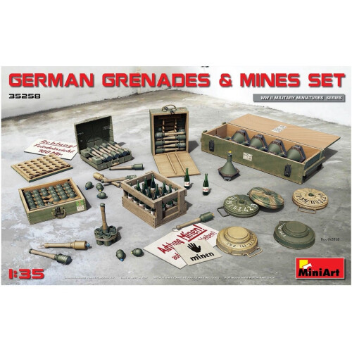 Sada modelov Miniart MIN35258 R   zne