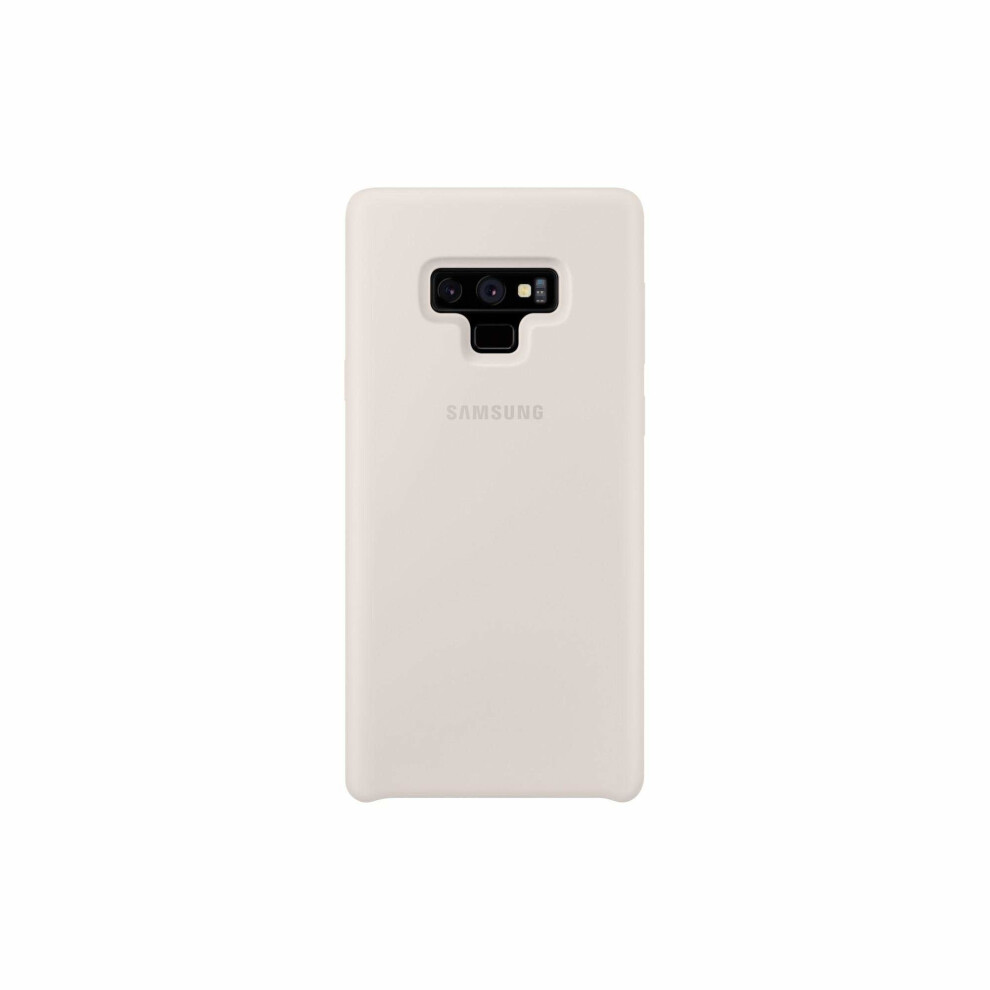 Samsung White Original Soft Touch Silicone Cover Case For Galaxy Note 9