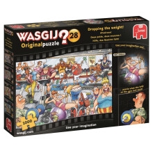 Wasgij 19156 Original 28-Dropping The Weight 1000 Piece Jigsaw Puzzle