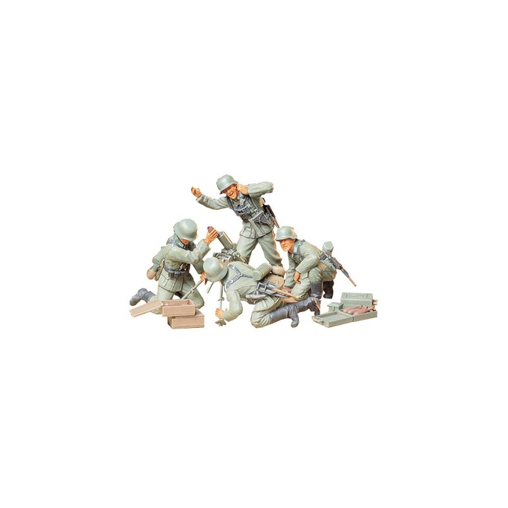 Tamiya 300035193Â âÂ 1: 35Â WWII German Mortar TRUPP Figure Set (4)