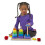 Melissa & Doug Melissa & Doug Geometric Stacker - Wooden Educational Toy 5