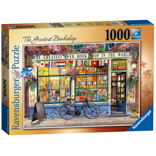 Ravensburger Ravensburger The Greatest Bookshop 1000pc Jigsaw Puzzle