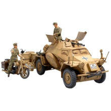 Tamiya 300035286 – 1:35 WWII Special Automotive 222 Direct-Action Reconnaissance Tank North Africa (3)