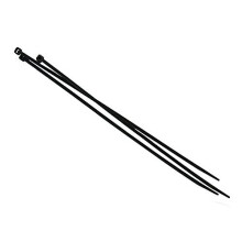 Faithfull CT150B 150 x 3.6mm Cable Ties (Pack of 100) -Black