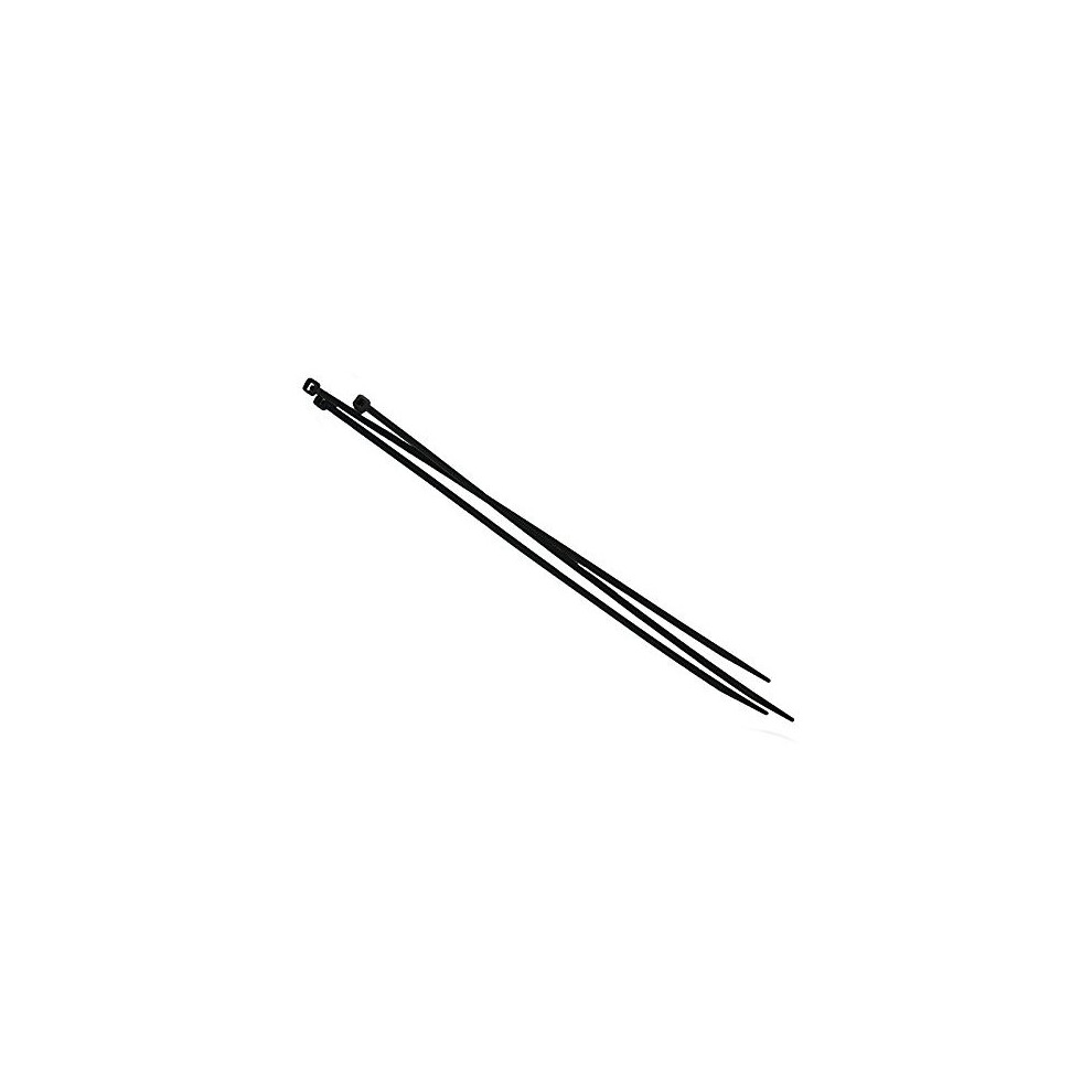 Faithfull CT150B 150 x 3.6mm Cable Ties (Pack of 100) -Black