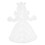 Hama Hama 258 Midi - White Pegboard - Princess 1