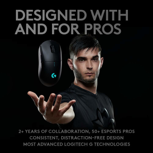 Logitech Pelihiiri - Langaton - LOGITECH G - Pro - Musta 1