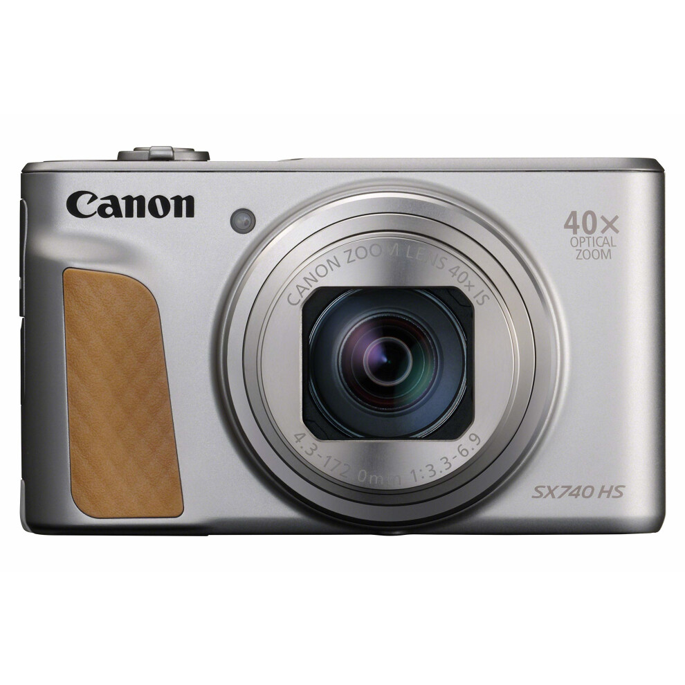 Canon SX740 HS PowerShot Digital Camera - Silver-image-OPC-PMMD7D-NEW