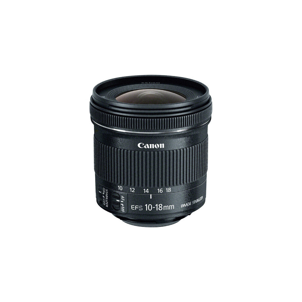 CANON EF-S 10-18mm F4.5-5.6 IS STM Black