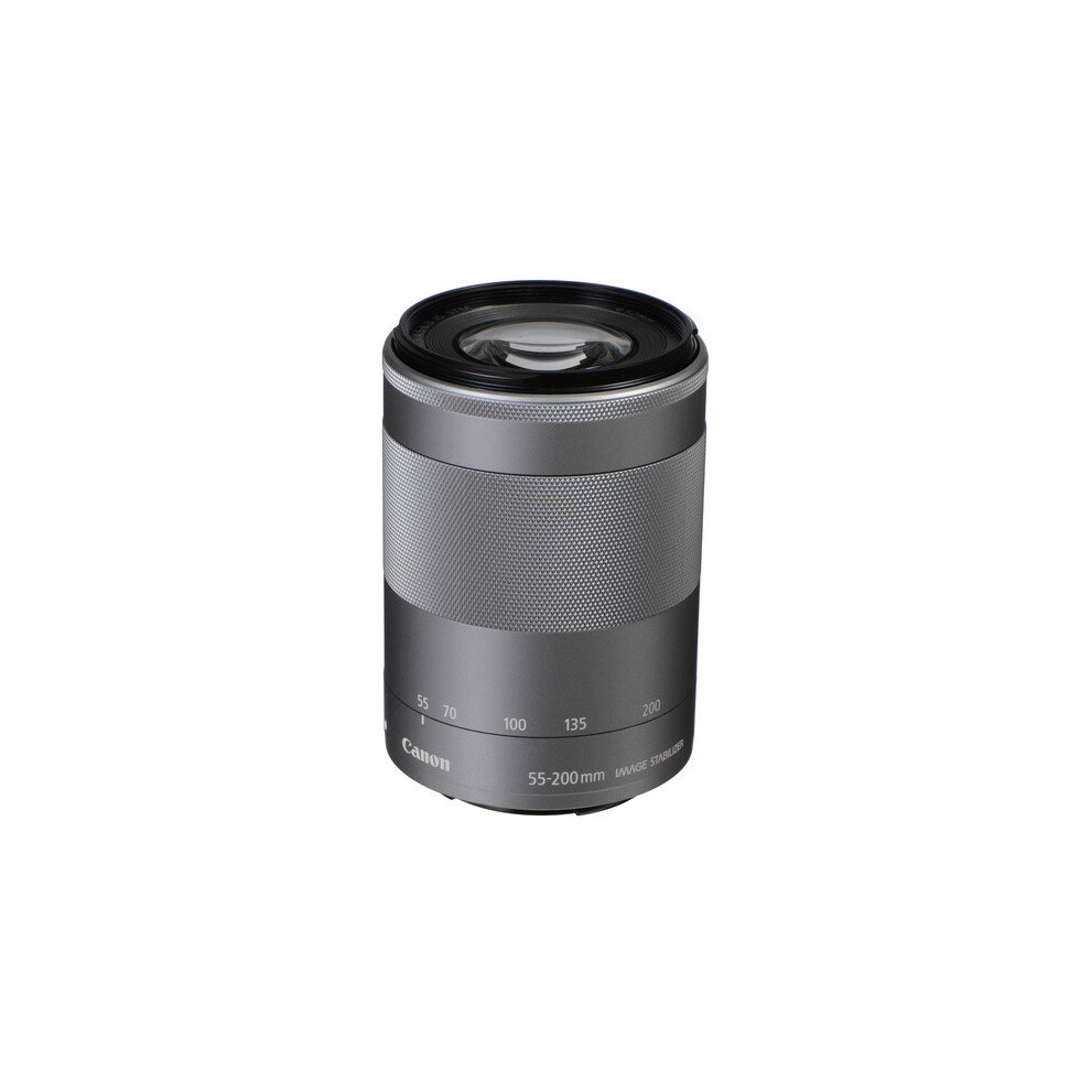 Canon Ef-M 55-200Mm F4.5-6.3 Is Stm Silver (No Box)