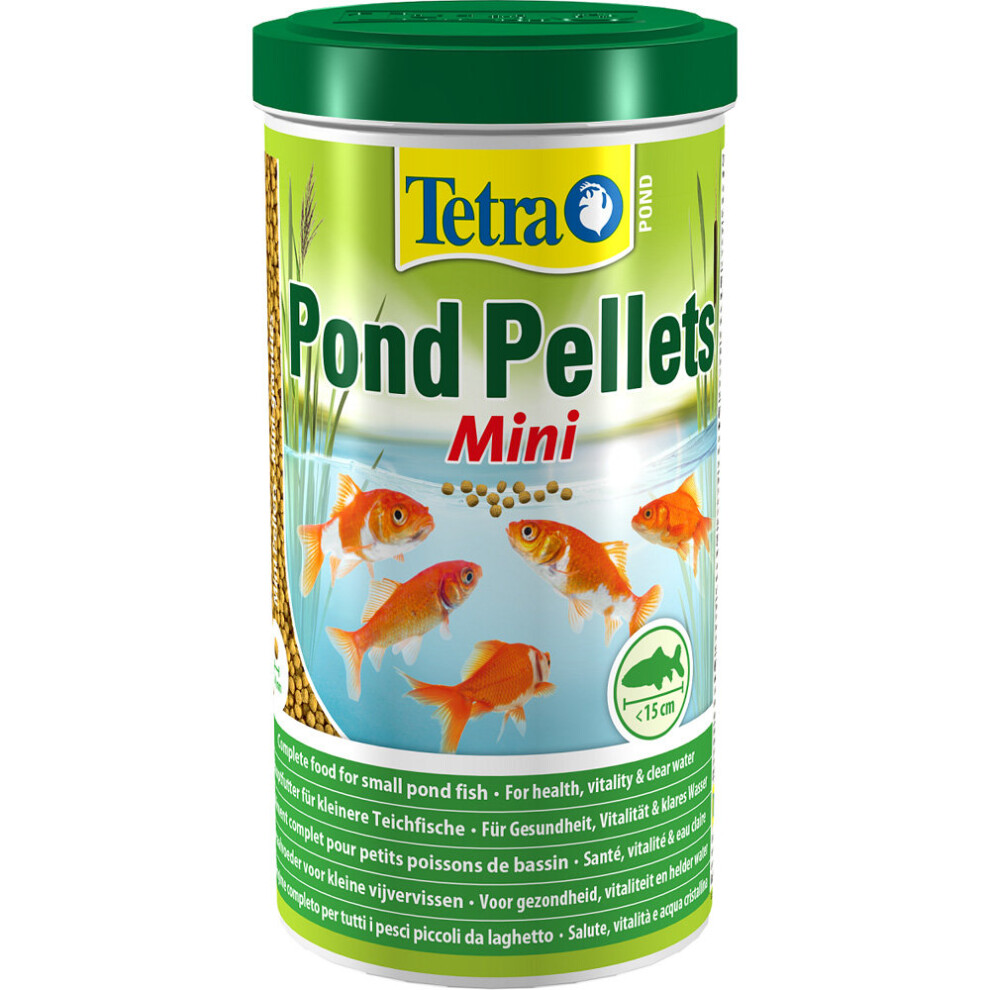 Tetra Pond Floating Food Pellets Mini 260g (1 Litre)