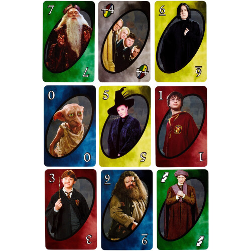 UNO UNO FNC42 Harry Potter Game, Multi-Colour - Board Game 2