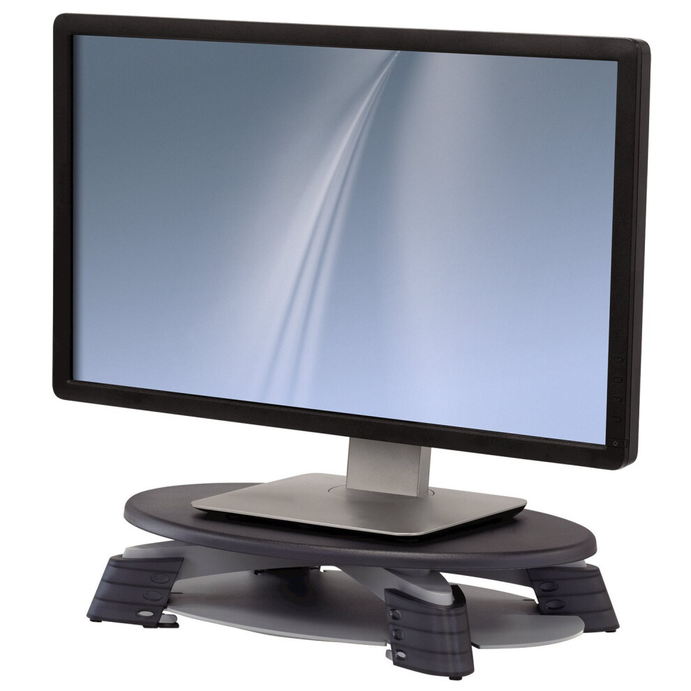 Fellowes 91450 Compact TFT/ LCD Monitor Riser-Graphite