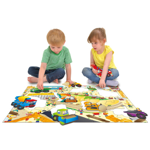 Galt Galt Toys Giant Floor Puzzle Construction Site 2