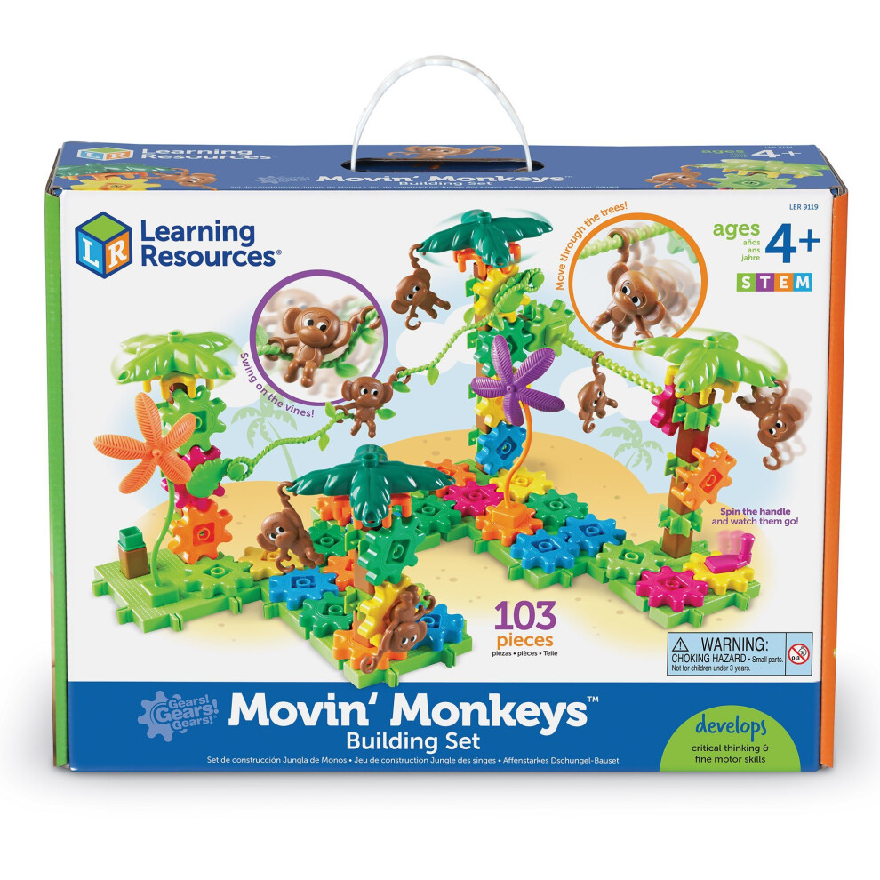 Learning Resources Gears! Gears! Gears! Movin' Monkeys