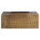 Premier Housewares Antique Brass Finish Madison Tissue Box Textured Surface 1