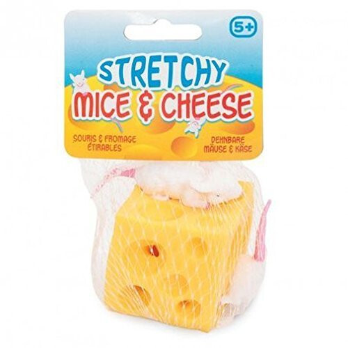 Tobar Stretchy Mice and Cheese Toy - Board Game