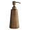 Premier Housewares Antique Brass Finish Madison Lotion Dispenser Textured Surface, 200ml 1