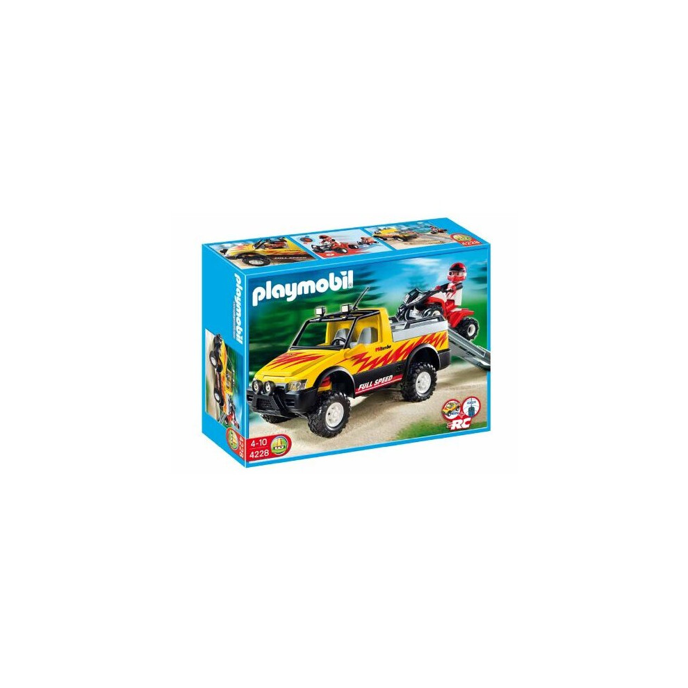 Playmobil Pick Up Truck with Quad