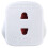 Masterplug SHADC Shaver Adaptor Fused - White 5
