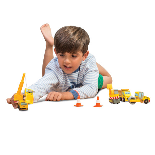 Le Toy Van Wooden Construction Vehicles Set 1