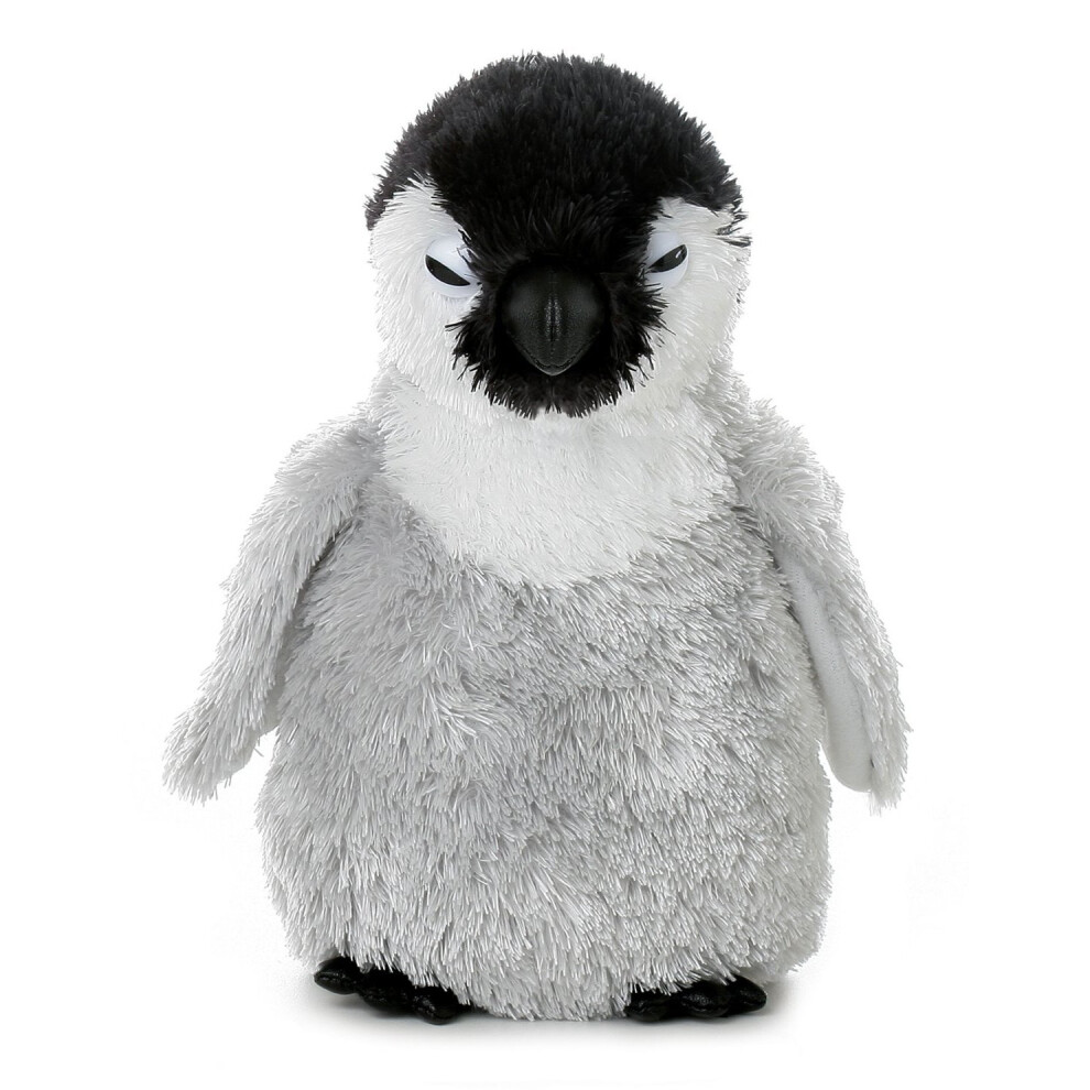 Aurora 8-inch Flopsie Baby Emperor Penguin - Black/Grey