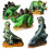 SES Creative : Casting and Painting Dinosaurs 3