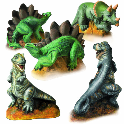 SES Creative : Casting and Painting Dinosaurs 2