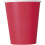 Tafelkunst - 8 Rode kartonnen bekers 210 ml 1