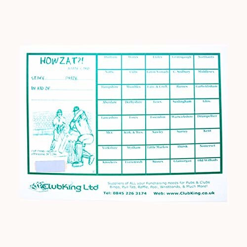 ClubKing Ltd Cricket Cards, 40 Team