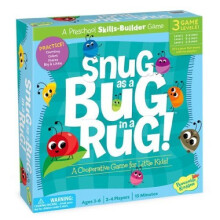 Peaceable Kingdom Snug as a Bug in a Rug Kooperatives Spiel für 2 bis 4 Kinder ab 3 Jahren