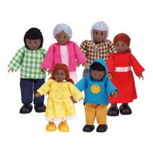 Hape HAP-E3501 Happy Family-African American