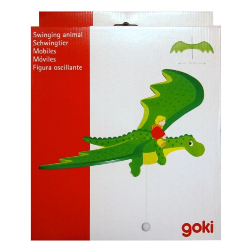 Goki Swing Animal Dragon Toy 2