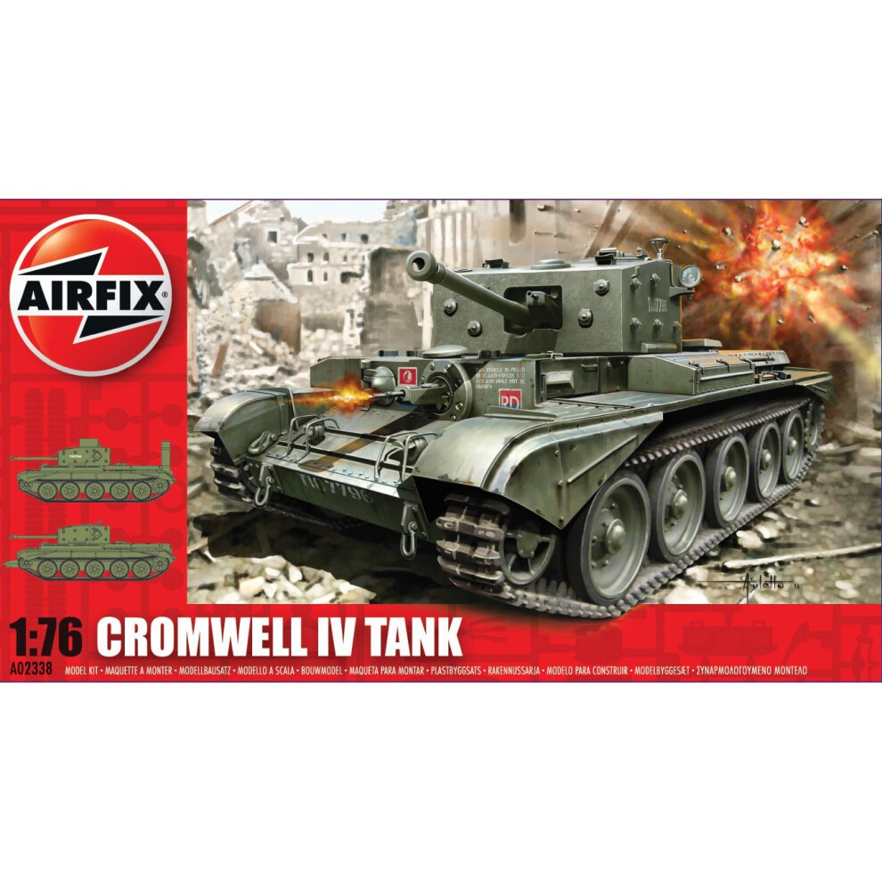 Airfix A02338 Cromwell Cruiser 1:76 Scale Series 2 Plastic Model Kit