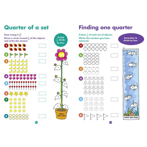 Fractions Quick Quizzes Ages 5-7 (Collins Easy Learning KS1) 2