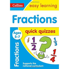 Fractions Quick Quizzes Ages 5-7 (Collins Easy Learning KS1)