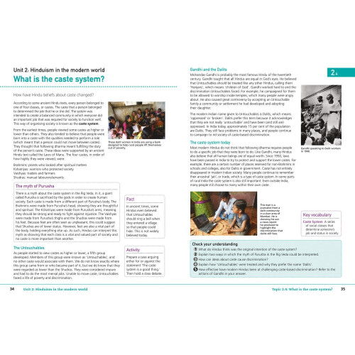 Hinduism (KS3 Knowing Religion) 2