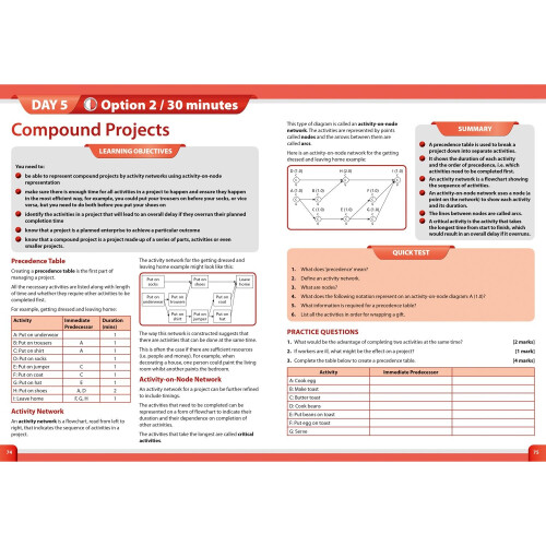 Letts A-level Revision Success – AQA Level 3 Certificate Mathematical Studies: In a Week 2