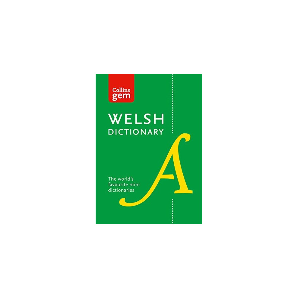 Harpercollins-Publishers Collins Welsh Dictionary Gem Edition: Trusted Support For Learning, In A Mini-Format (Collins Gem)