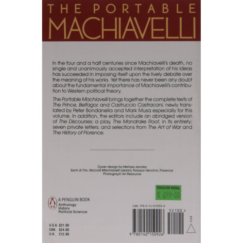 The Portable Machiavelli (Penguin Classics) 2