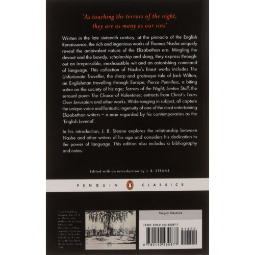 The Unfortunate Traveller and Other Works (English Library) 1