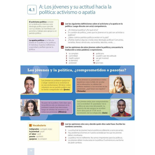 AQA A Level Year 2 Spanish Student Book 1