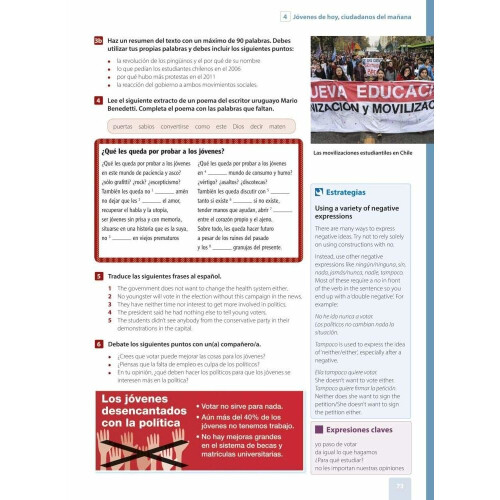 AQA A Level Year 2 Spanish Student Book 2