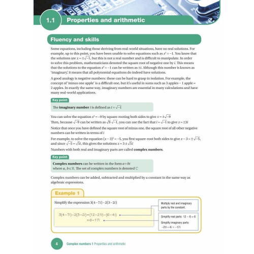 Edexcel Further Maths: Core Pure Year 1/AS Level Student Book 1