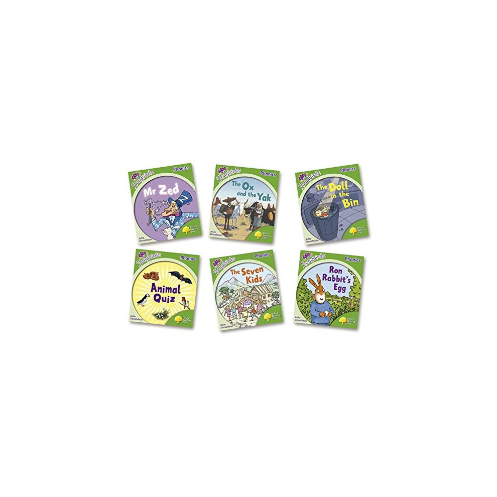 Oxford Reading Tree: Level 2: More Songbirds Phonics: Pack (6 books, 1 of each title)