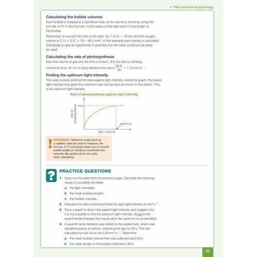 Maths Skills for A Level Biology Second Edition 2