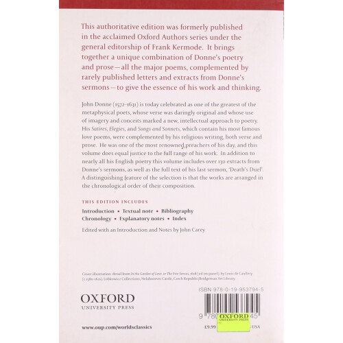 John Donne - The Major Works (Oxford World's Classics) 1