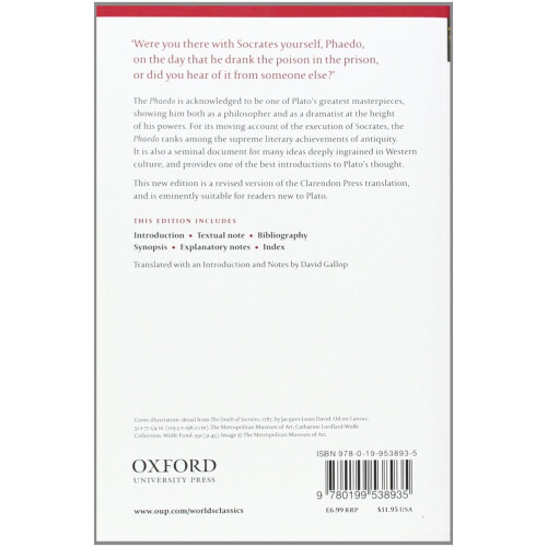Phaedo (Oxford World's Classics) 1