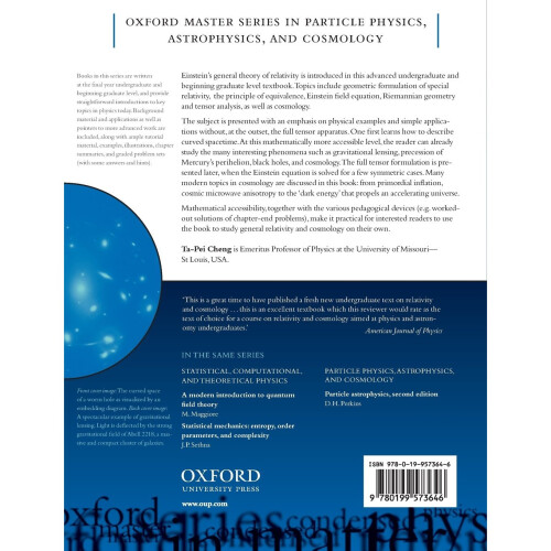 Relativity, Gravitation and Cosmology A Basic Introduction 2/e (Oxford Master Series in Physics) 1